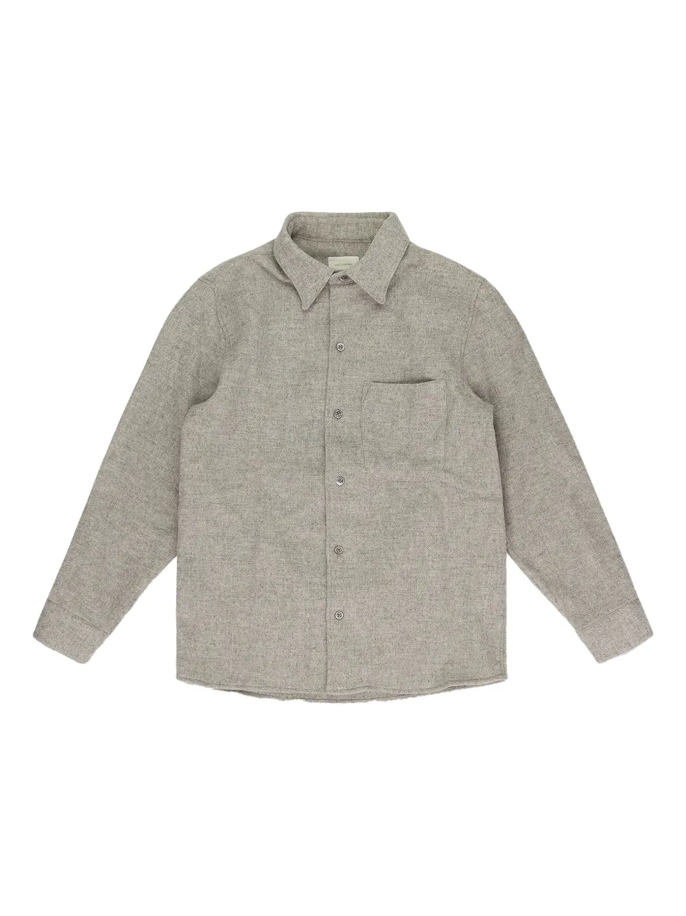 Aimé Leon Dore Stadium merino wool "Grey" shirt | Grey | Image 1