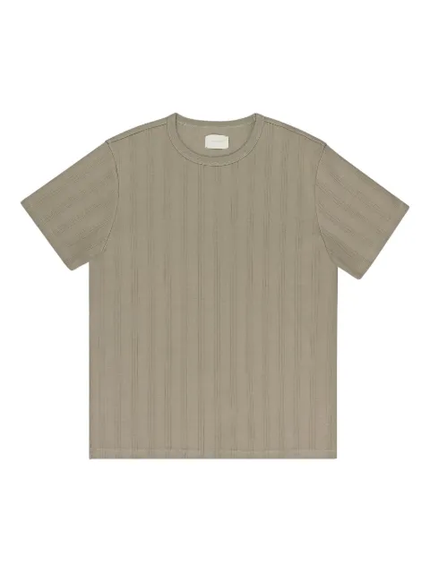 Aimé Leon Dore Stadium pointelle-trim "Green" T-shirt