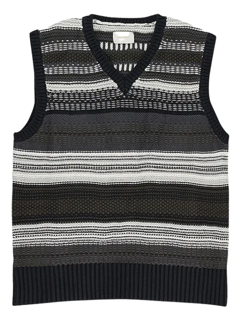 Aimé Leon Dore Stadium striped "Black/White" vest