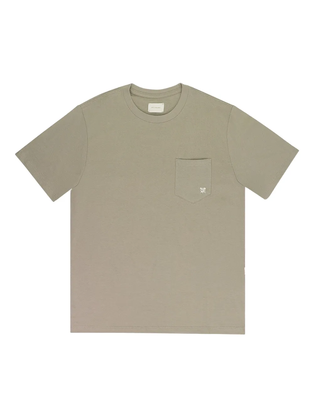 Aimé Leon Dore Stadium Crest-embroidered "Tan" T-shirt | Green | Image 1