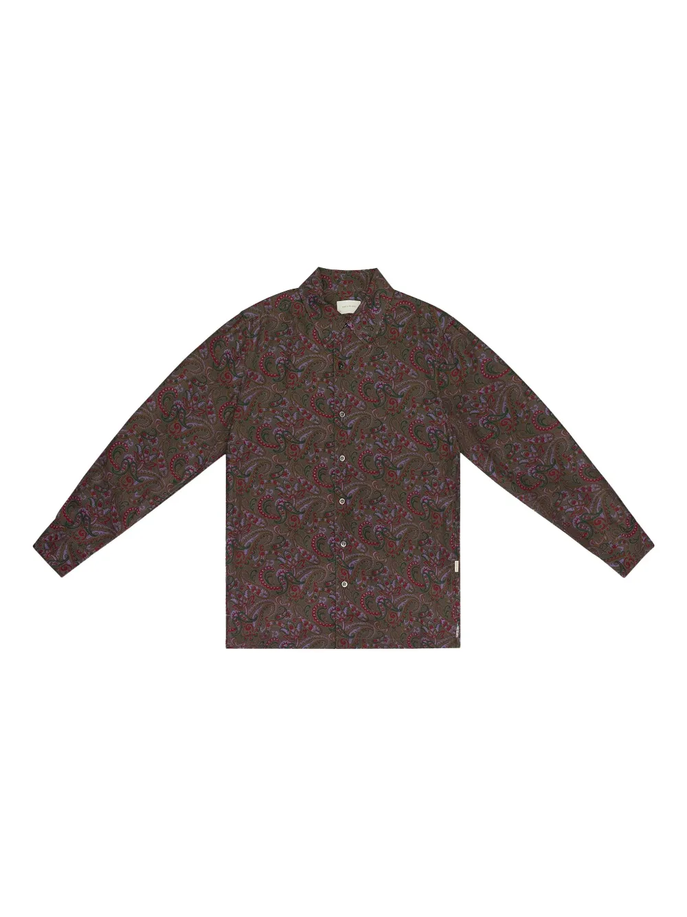 Aimé Leon Dore Stadium paisley-print "Brown" shirt | Brown | Image 1