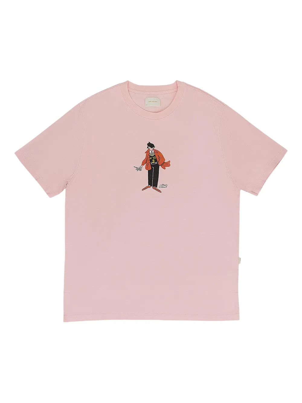 Aimé Leon Dore Stadium Caricature "Pink" T-shirt | Pink | Image 1