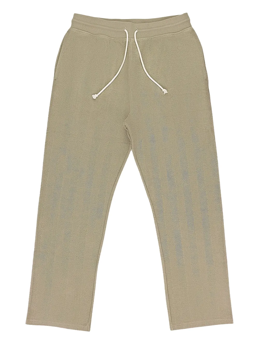 Aimé Leon Dore Stadium herringbone "Tan" track pants | Brown | Image 1