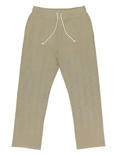 Aimé Leon Dore Stadium herringbone "Tan" track pants