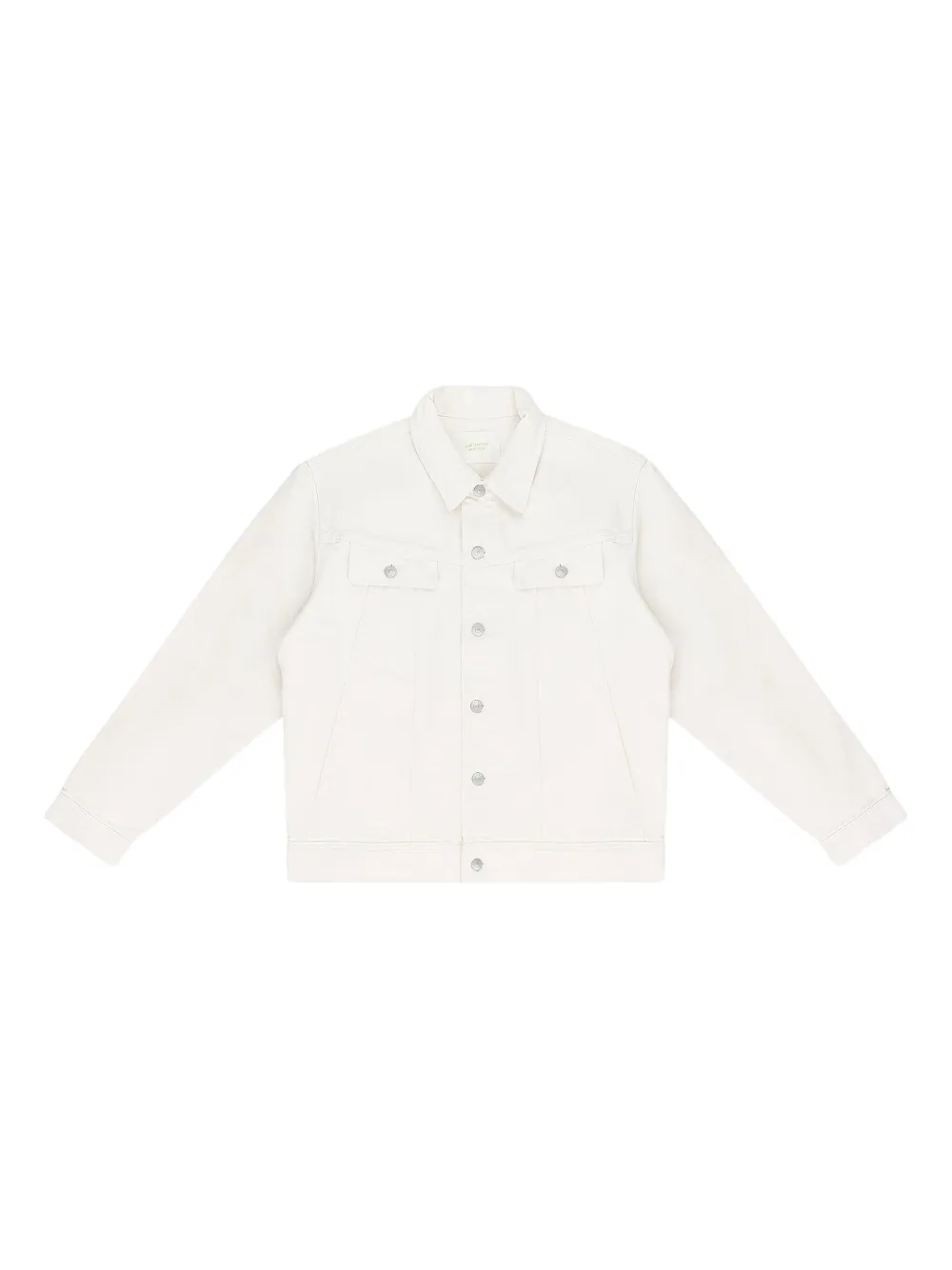 Aimé Leon Dore Stadium Trucker "Cream" denim jacket | White | Image 1