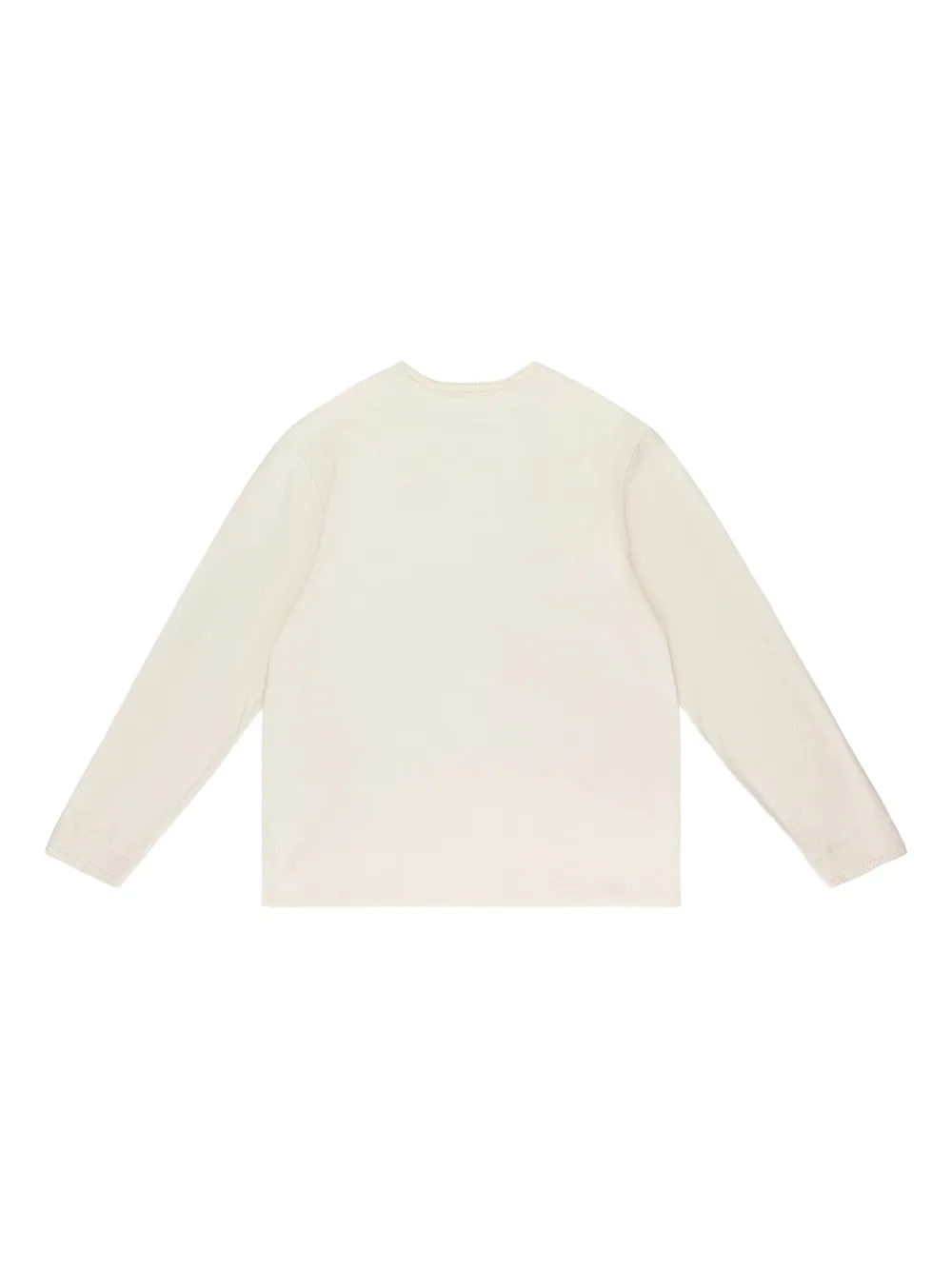 Aimé Leon Dore Cream Pointelle Long-sleeve T-shirt In White