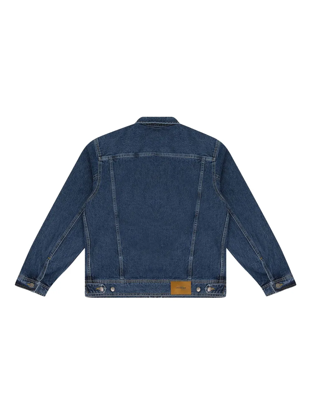 Aimé Leon Dore Panelled Denim Jacket In Blue