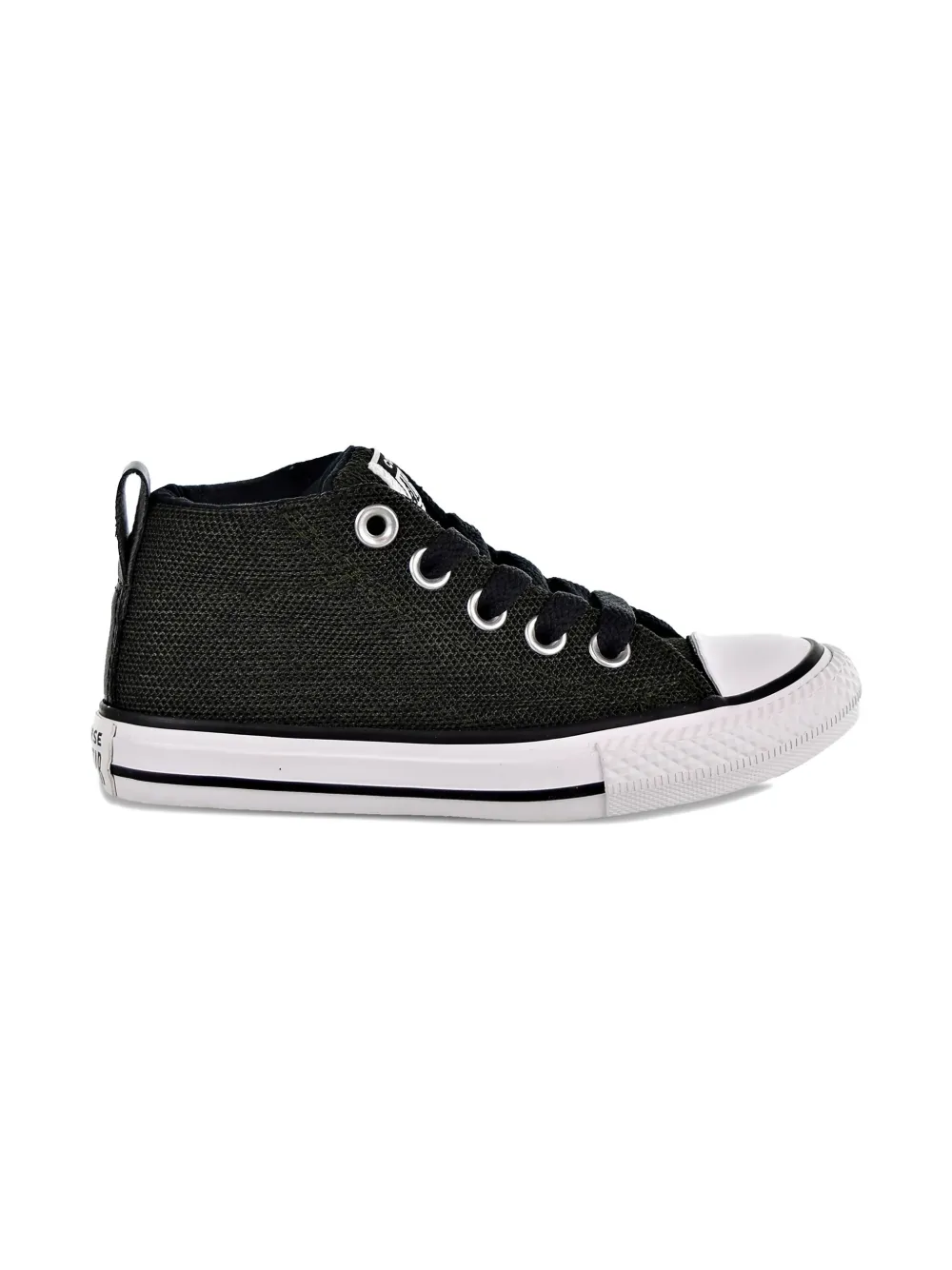 Converse Kids Chuck Taylor All Star Street Mid PS "Utility Green Black White" sneakers