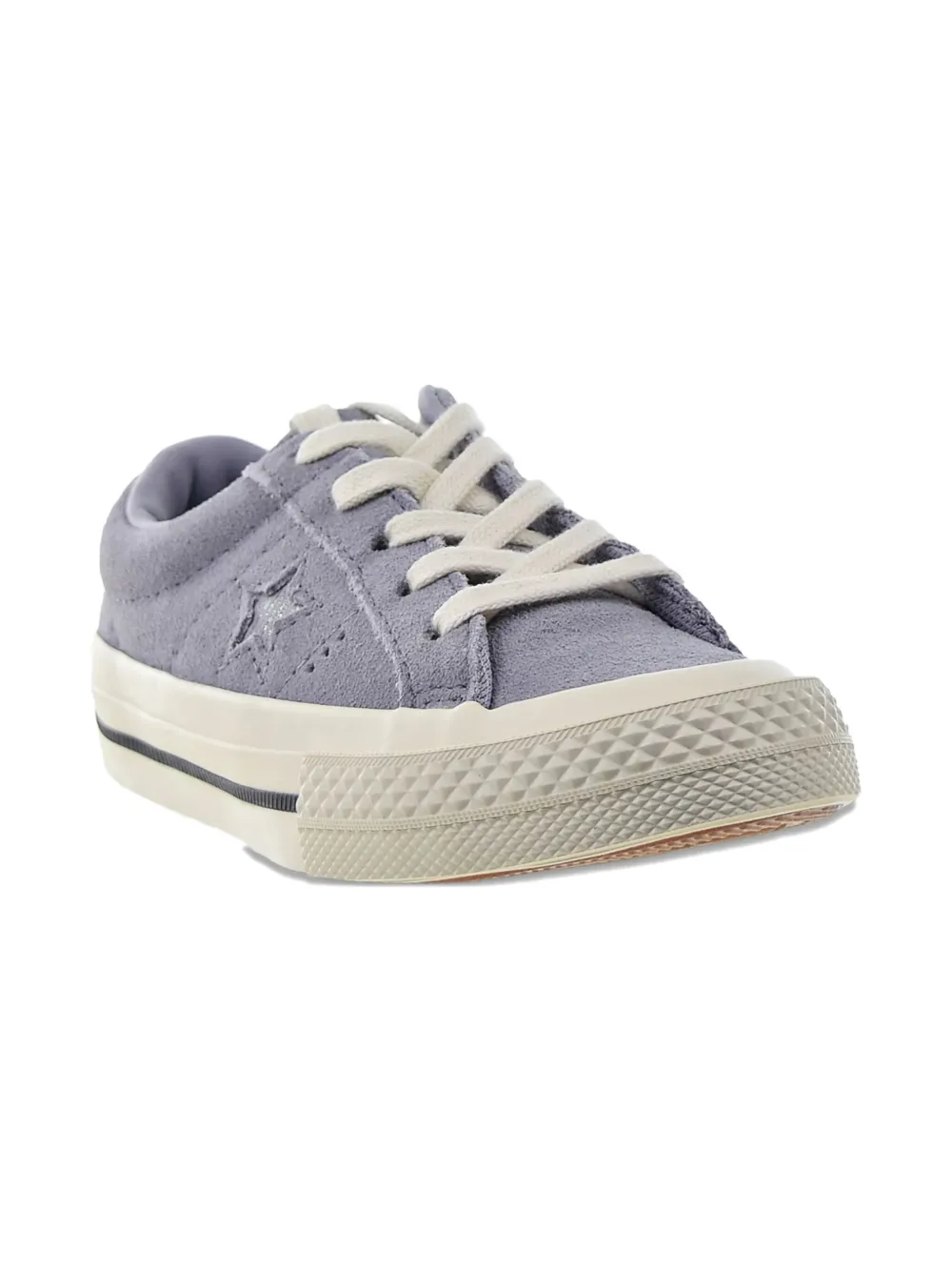 Converse Kids One Star Ox PS "Provence Purple-Silver" sneakers