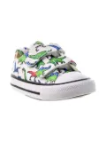 Converse Kids Chuck Taylor All Star 2V Strap Ox TD ""White-Green-University Red"" sneakers