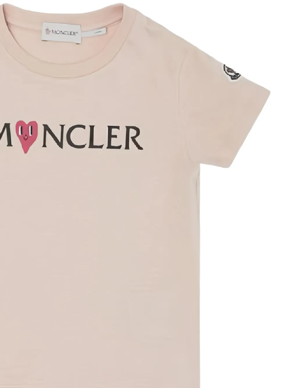 Moncler Enfant heart-logo cotton T-shirt | Boys T-Shirts | Image 2