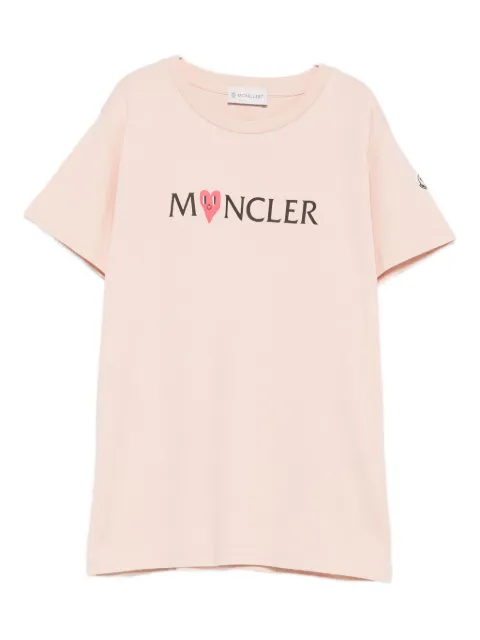 Moncler Enfant heart-logo cotton T-shirt
