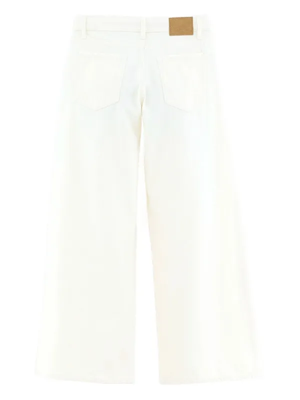 Bellerose Kids wide-leg Jeans Neutrals FARFETCH KW