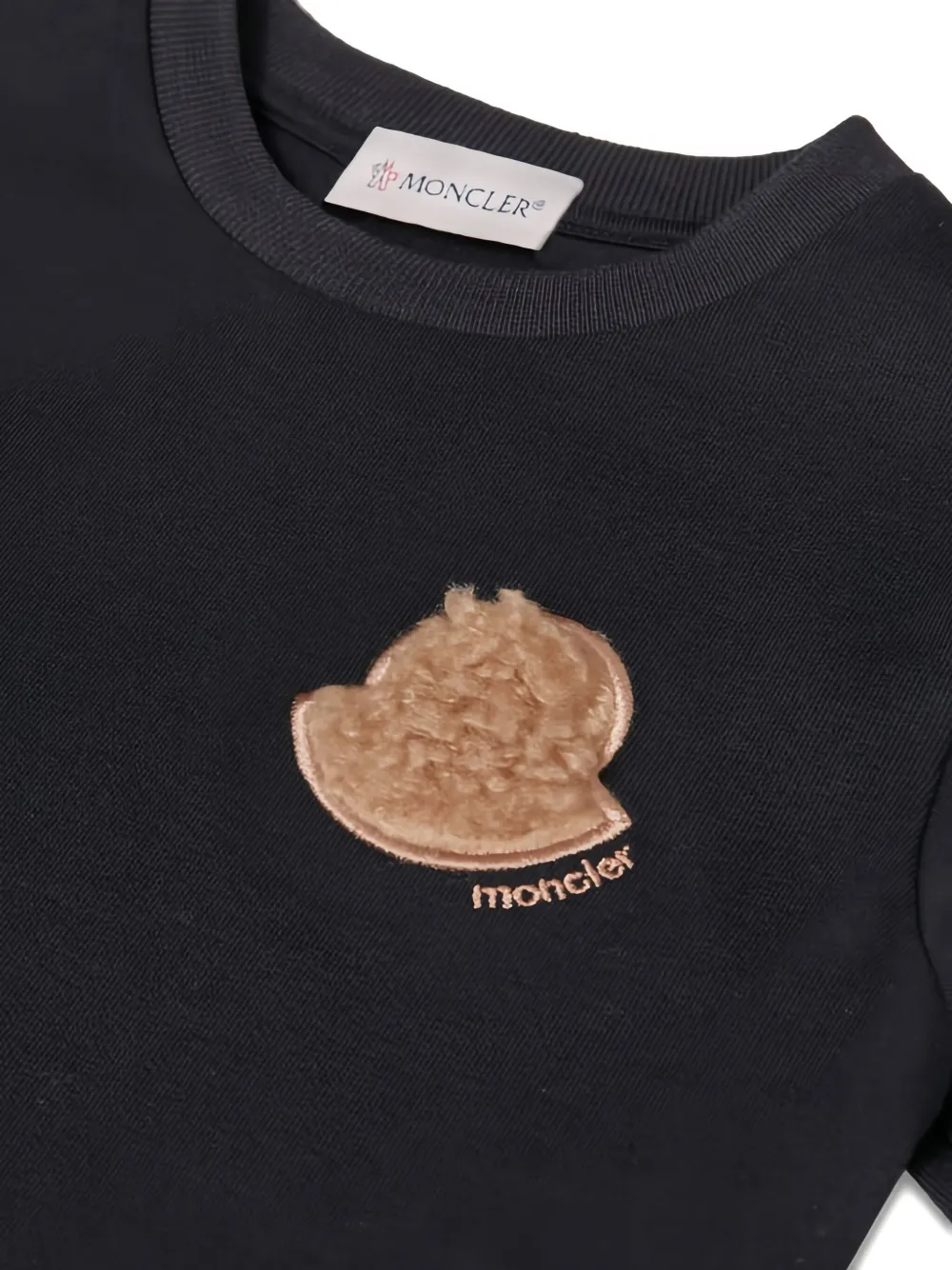 Moncler Enfant Top met lange mouwen Zwart