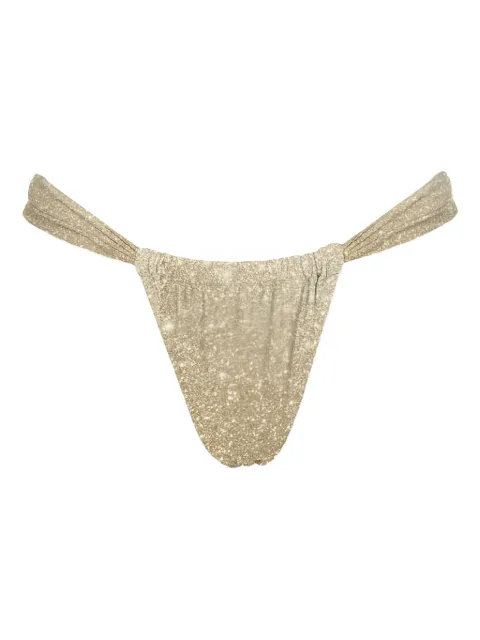 MC2 Saint Barth Noelle lurex bikini bottoms