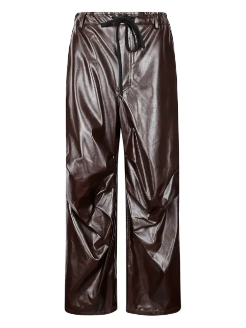 MM6 Maison Margiela drawstring-waist trousers