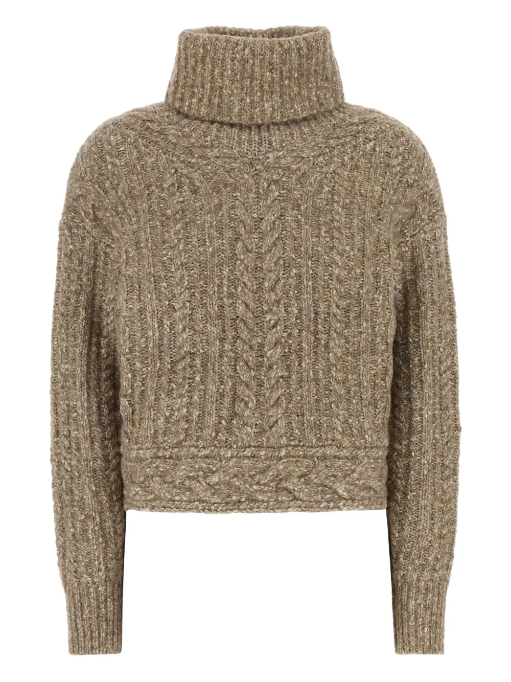 Isabel Marant Étoile Isabel Marant Etoile Multicolor Stretch Cotton Blend Brenda Sweater In Neutral