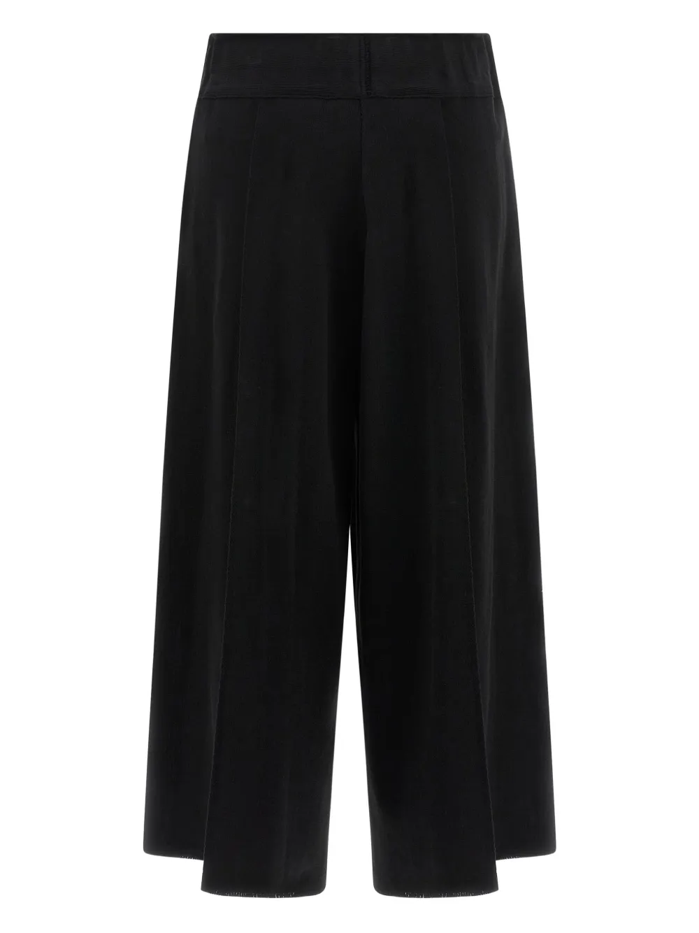 Issey Miyake pleated-details trousers - Zwart