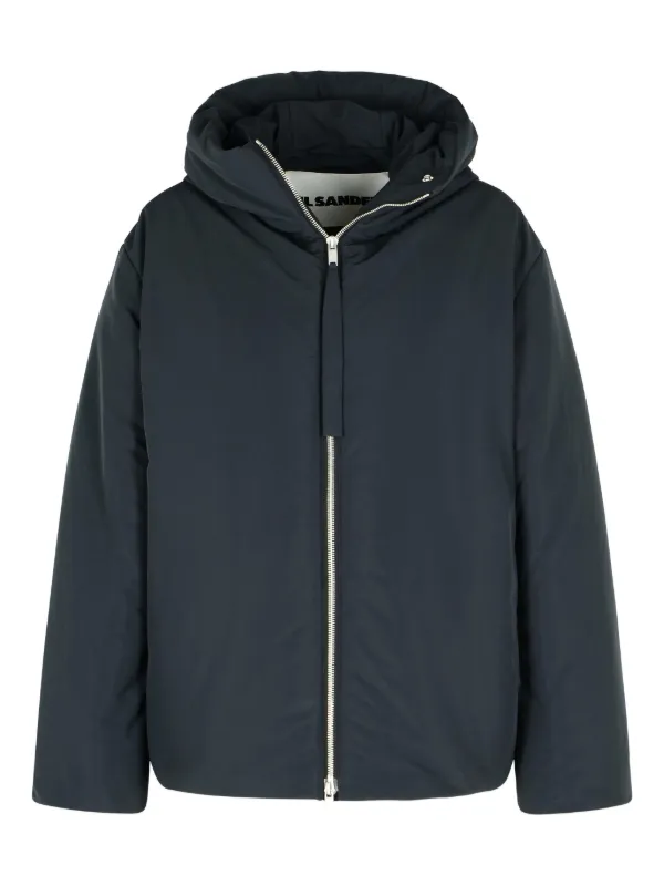 Jil Sander chamarra capitonada con capucha