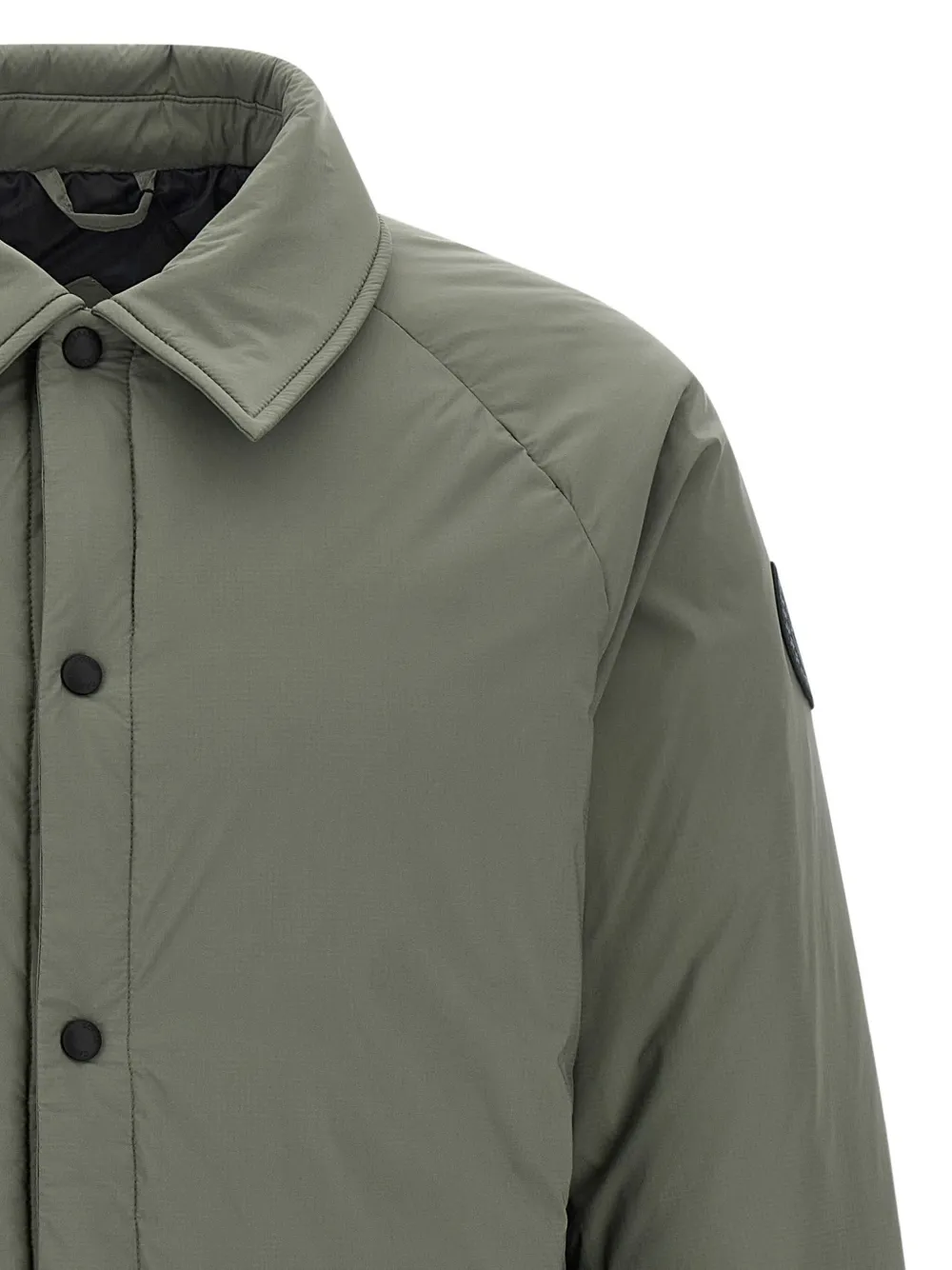 Canada Goose Shirtjack met logopatch Groen