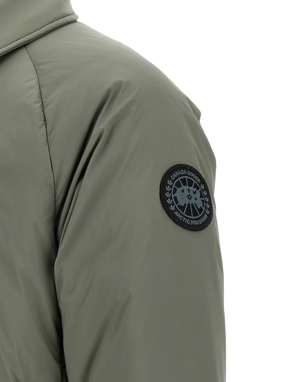 Canada Goose Shirtjack met logopatch Groen
