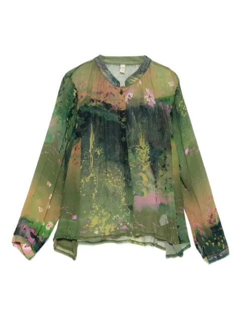 YAVI printed blouse