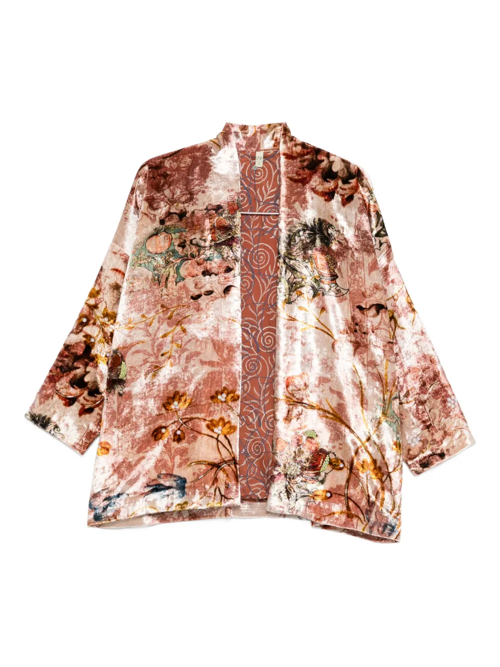 YAVI floral-print jacket - Rosa
