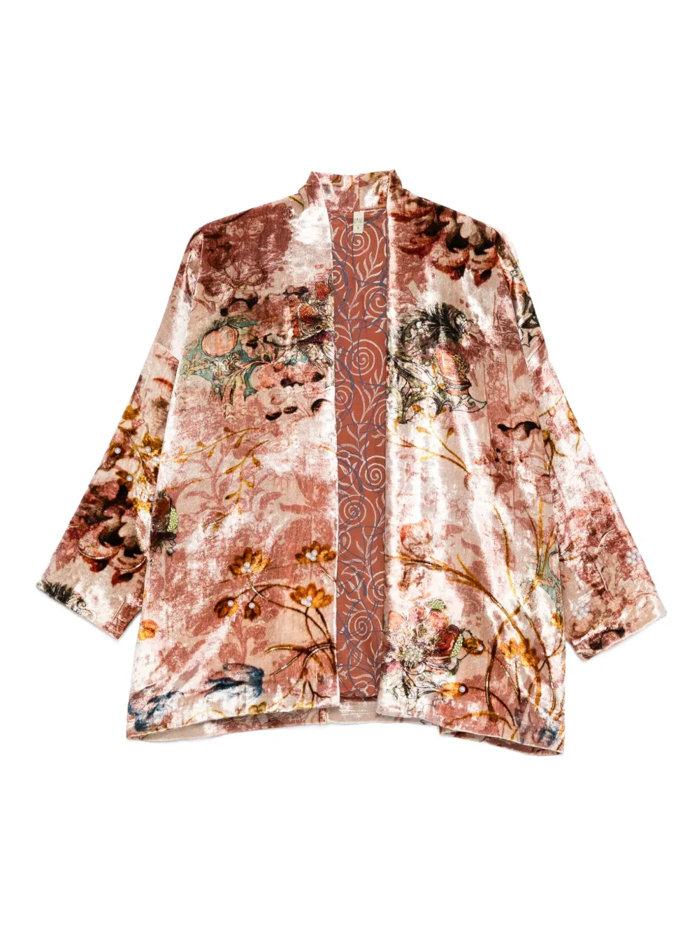 YAVI floral-print jacket | Pink | Image 1