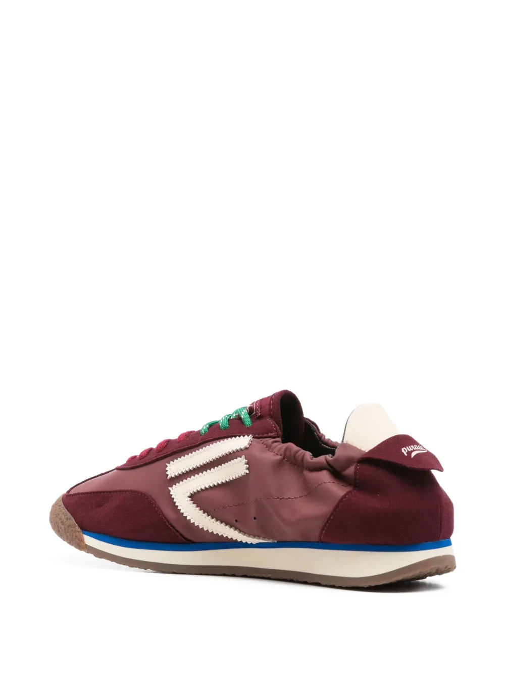 Puraai Sneakers met vlakken Rood