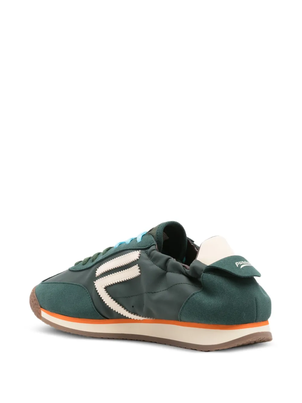 Puraai Sneakers met logodetail Groen