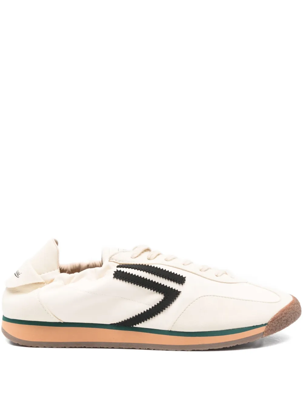 Puraai logo-print sneakers | Neutrals | Image 1