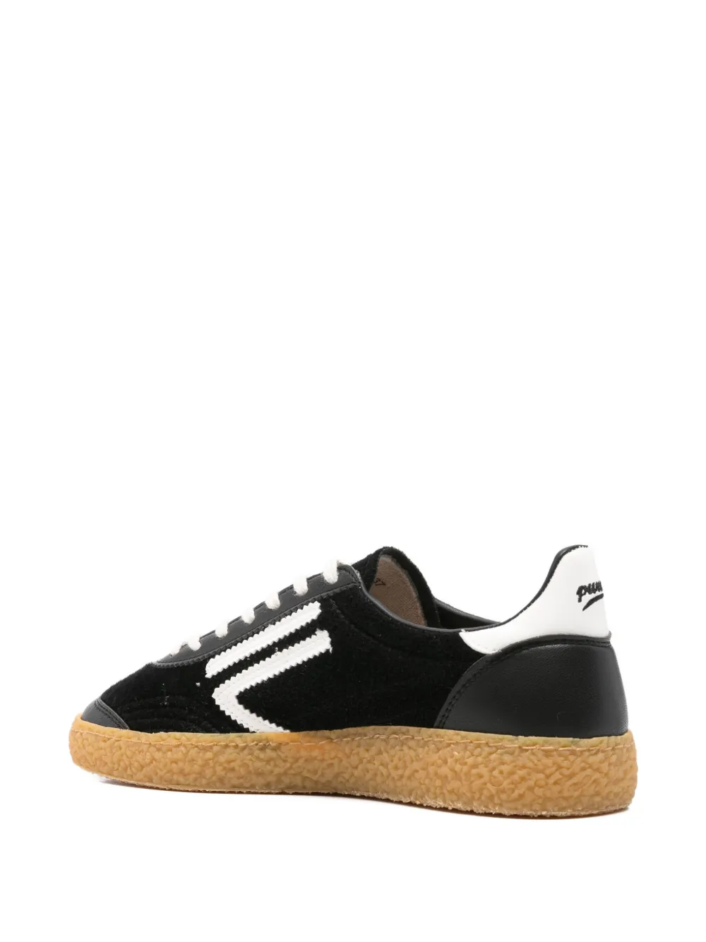 Puraai stripe-detail sneakers - Zwart