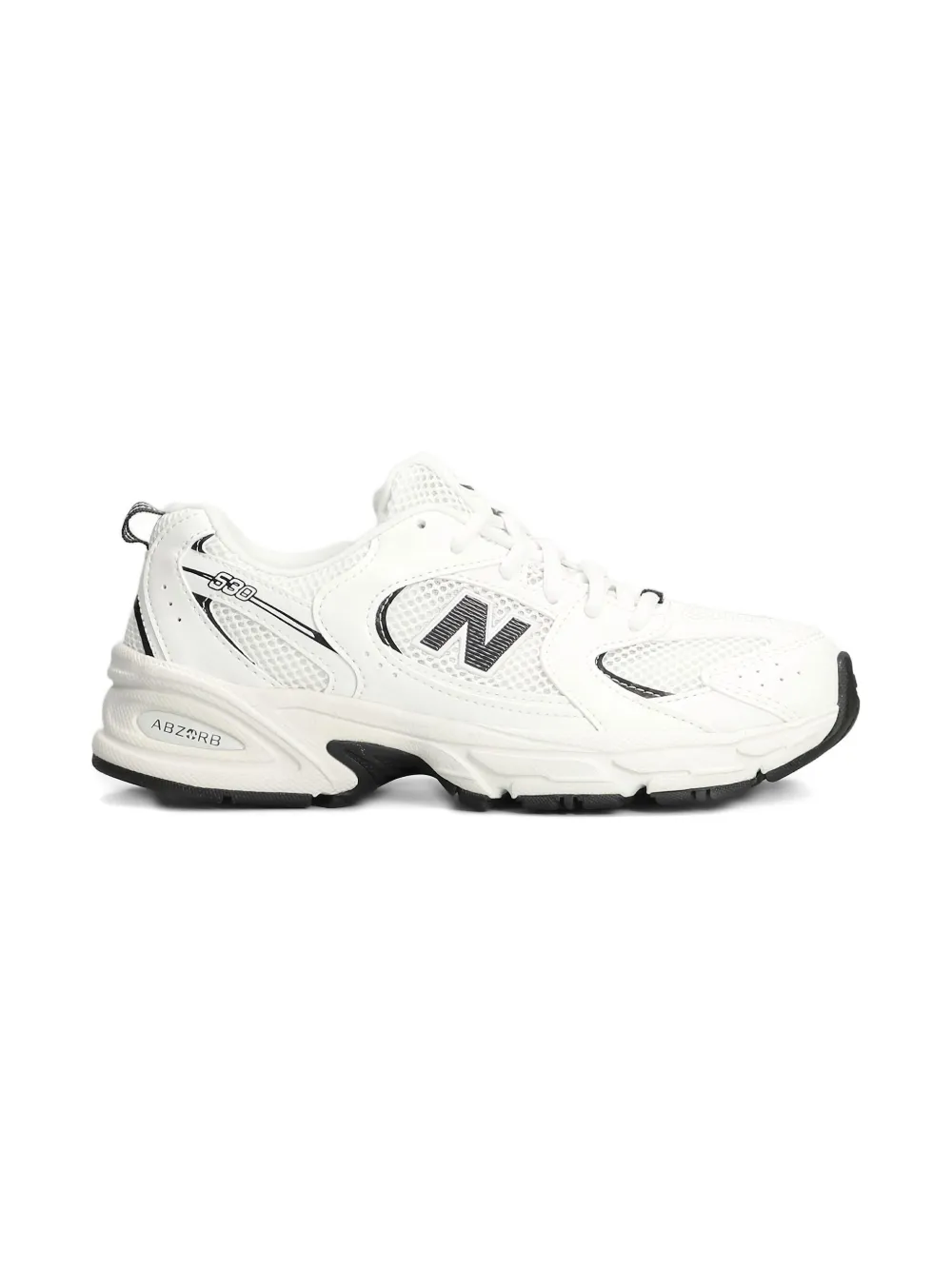 New Balance Kids 530 sneakers met logodetail Wit