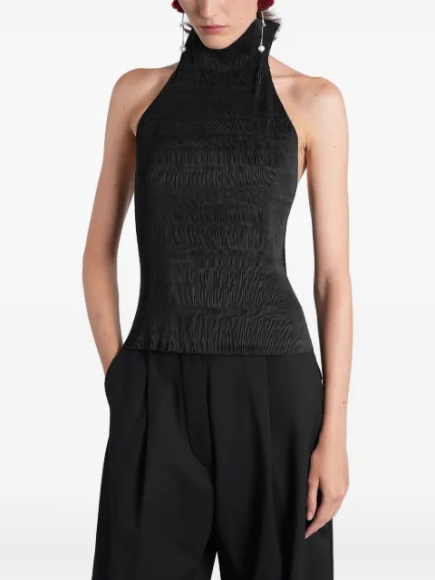 Magda Butrym open-back textured top