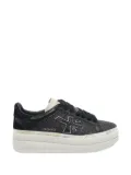Premiata glitter-detail platform sneakers - Black