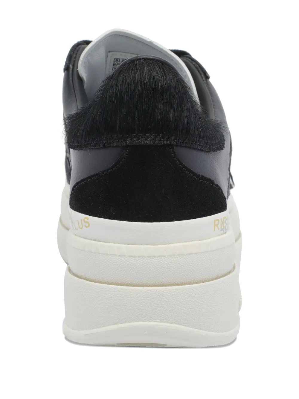 Premiata glitter-detail platform sneakers Black