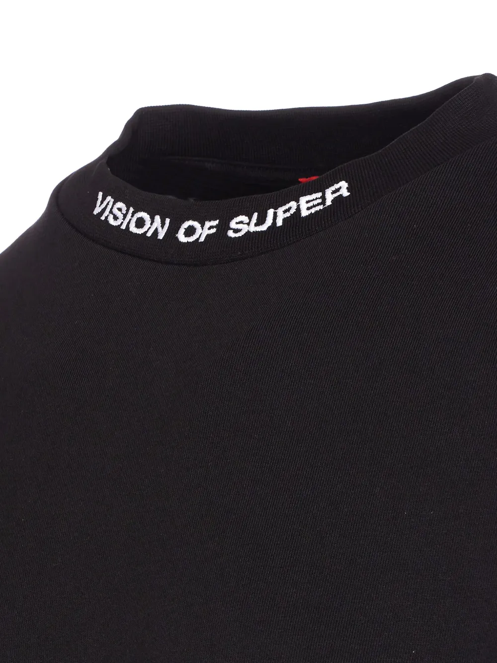 Vision Of Super Sweater met geborduurde vlam Zwart