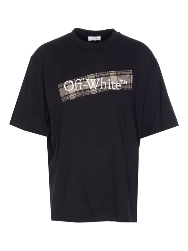Off-White Camiseta Com Estampa De Logo | Preto | FARFETCH BR