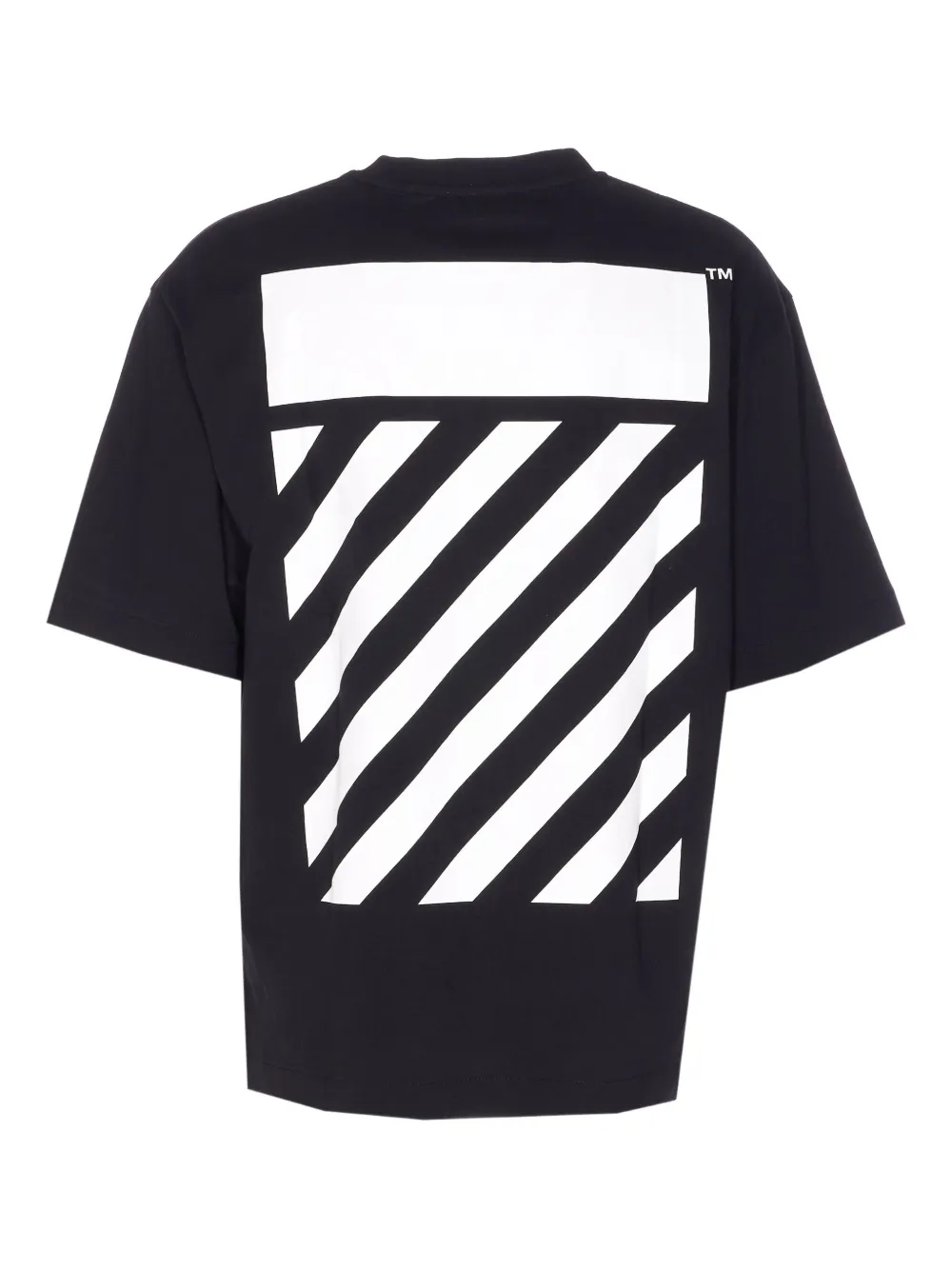 Off-White logo-print T-shirt - Zwart