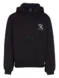 Daily Paper Shadow Grid logo hoodie - Black