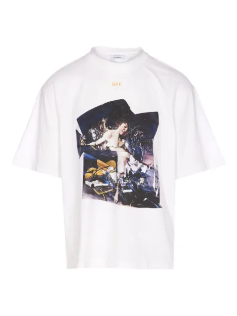 Off-White Cupid print crewneck T-shirt