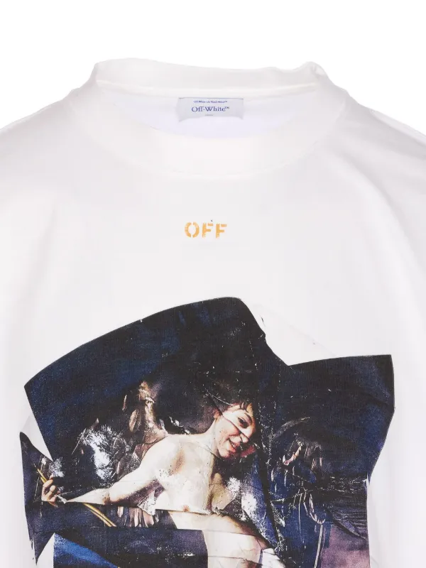 Off-White Cupid Print Crewneck T-shirt | White | FARFETCH CA