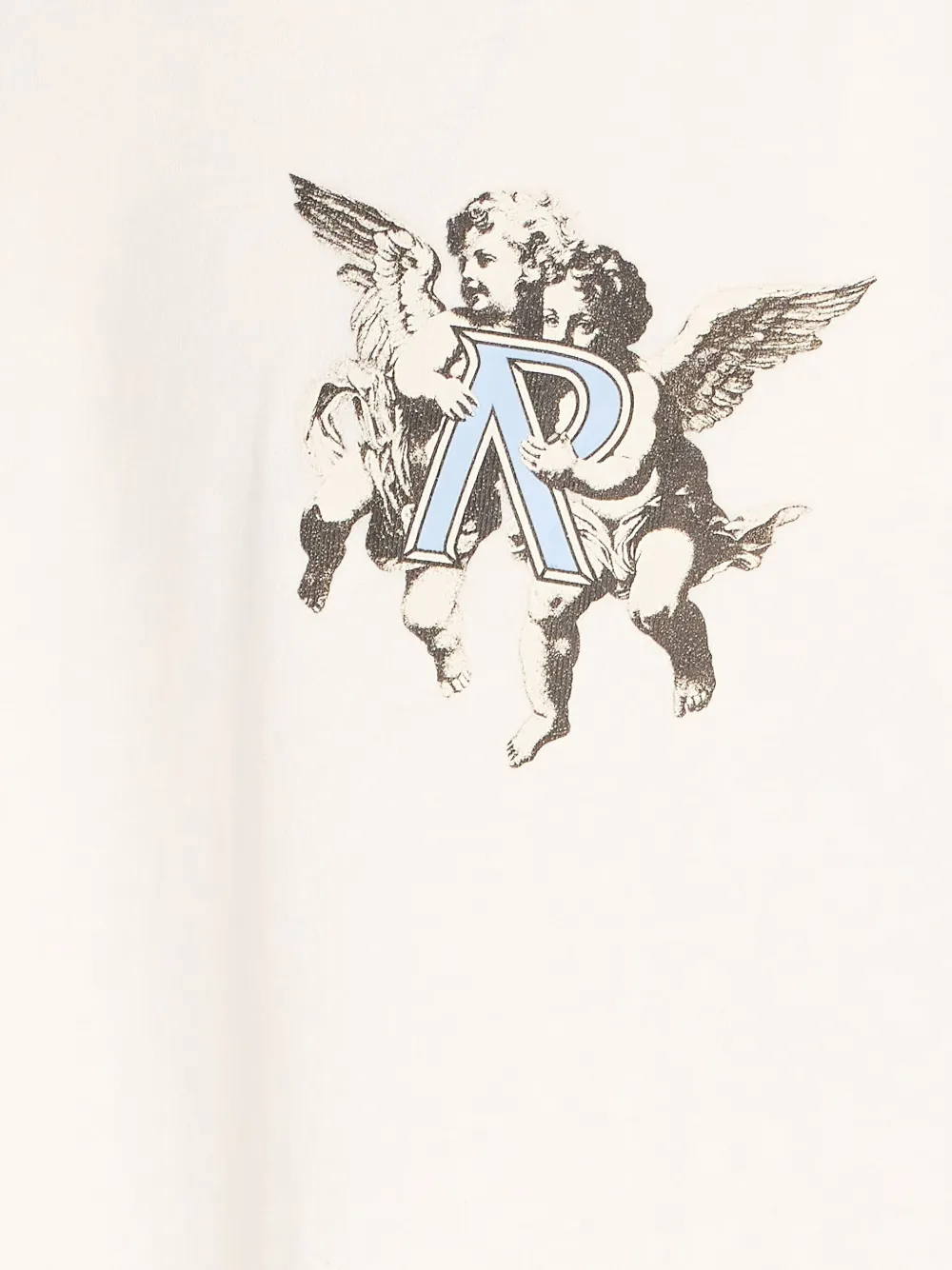 Represent T-shirt met cherubijn print Wit