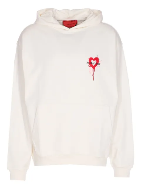 Vision Of Super heart-print hoodie