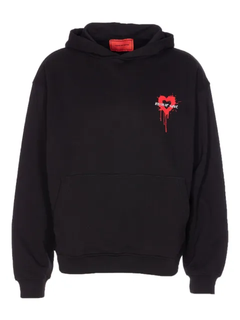 Vision Of Super heart-print hoodie