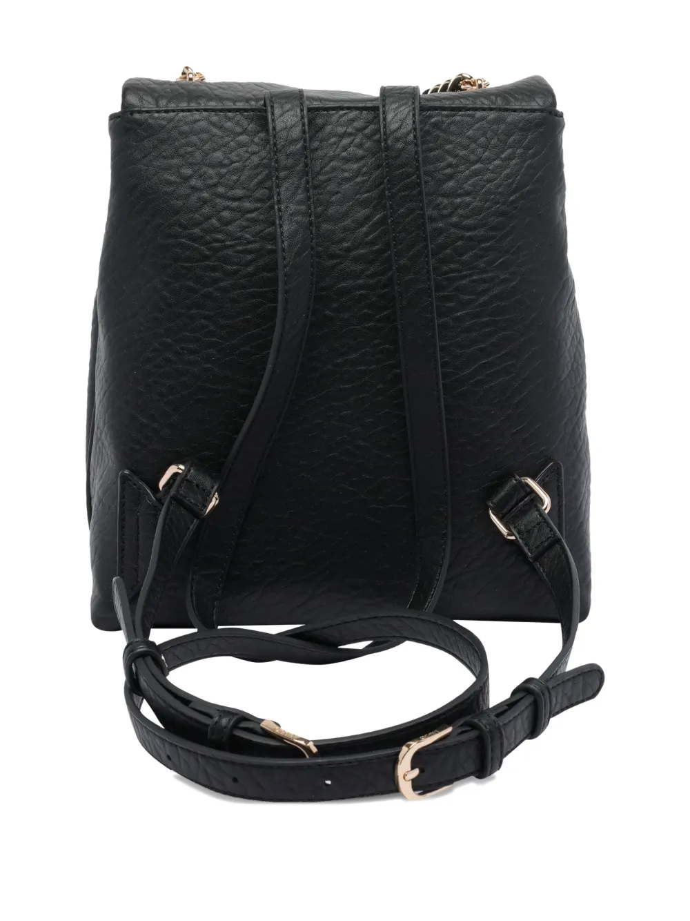 LIU JO faux-leather backpack - Zwart
