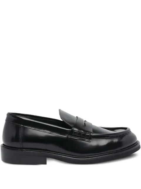 POEVE Ahri leather penny loafers