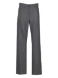 KHAITE belt-loops trousers - Grey