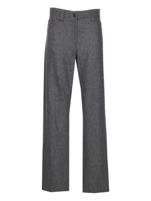 KHAITE belt-loops trousers