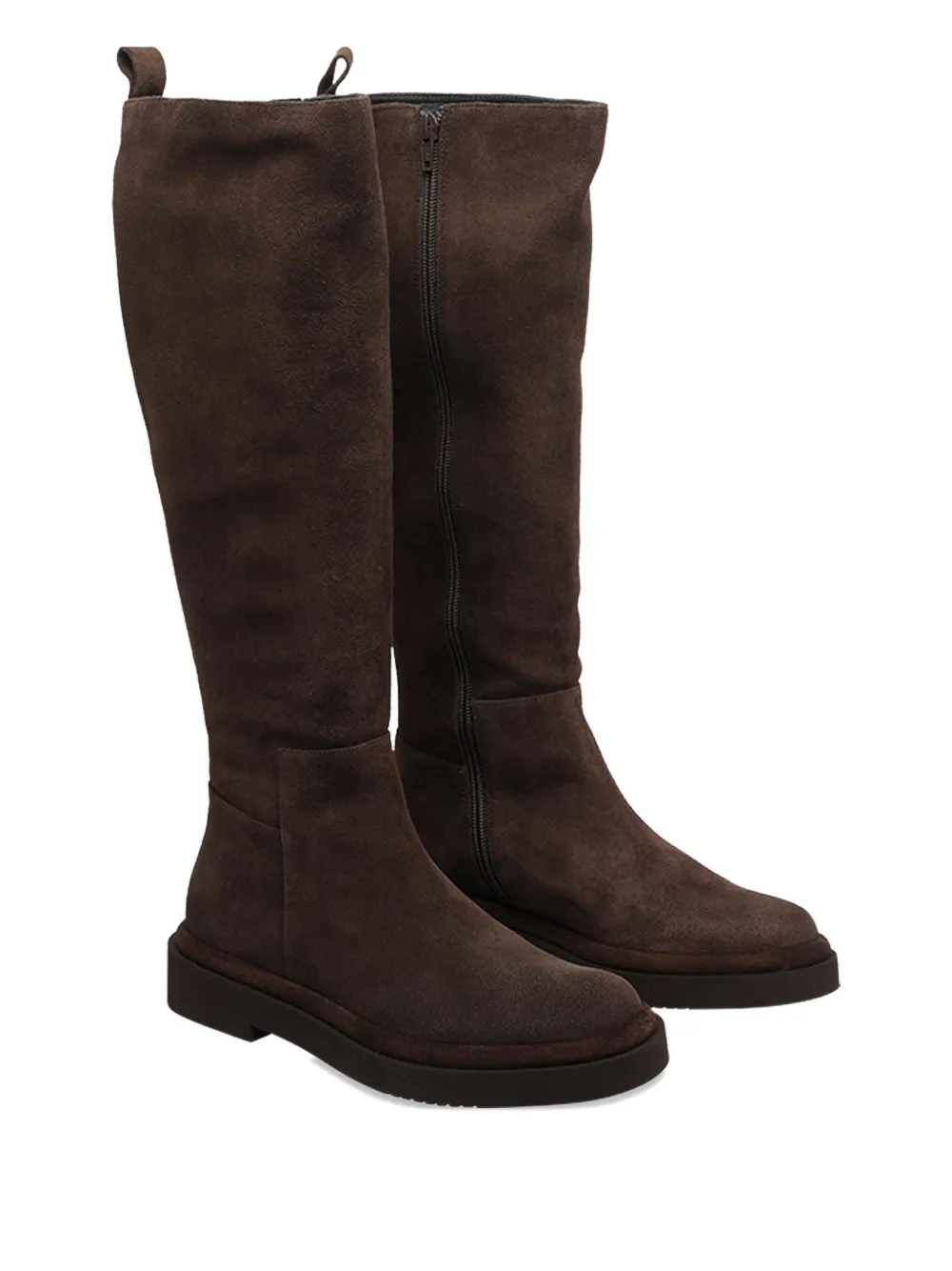 Paloma Barceló zip-detail suede boots | Knee-High Boots | Image 2